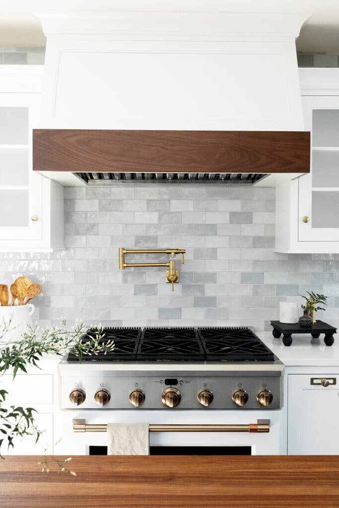 An Island for Days White Wood Range Hood