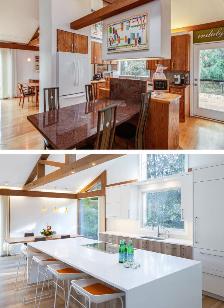 Modern Kitchen Remodel Before After