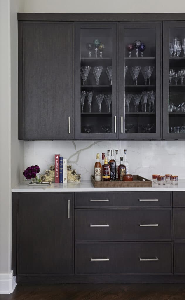 Eclectic Black Kitchen Bar