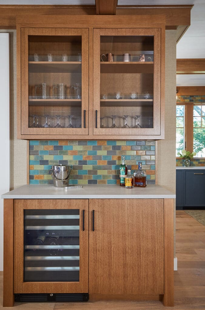 Vintage Lake House Kitchen Bar