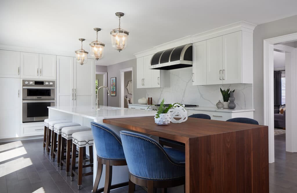 Dark to Light Remodel Transitional Kitchen