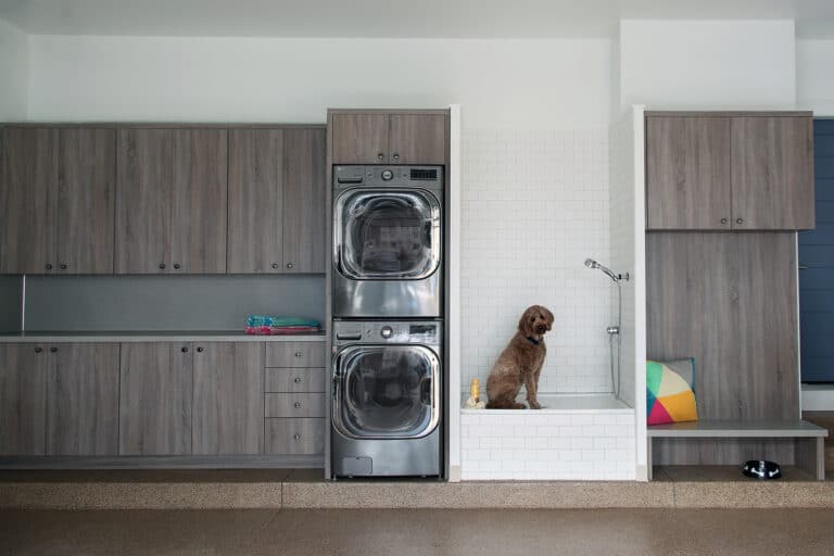 Garage Dog Wash Station