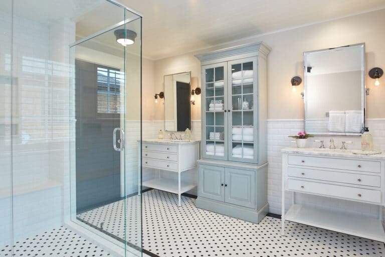 Traditional White Bathroom Furniture Vanities