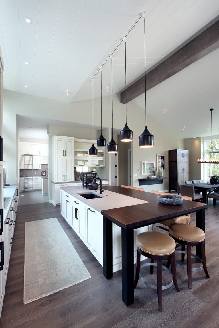 Cascade Modern Black White Kitchen 1