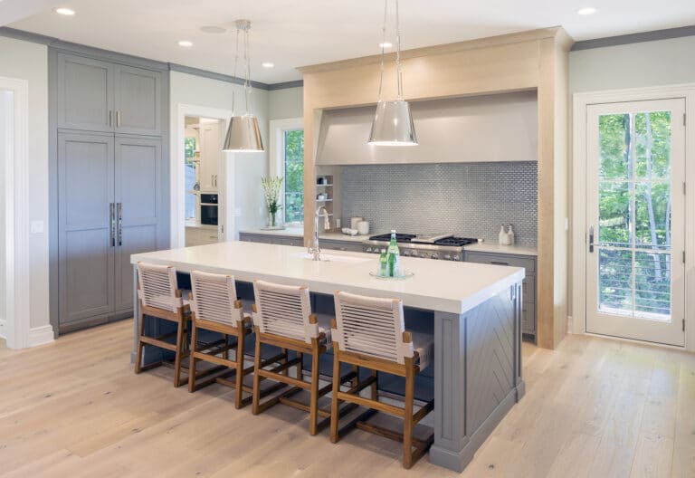 Dunes Transitional Kitchen Gray Natural Wood