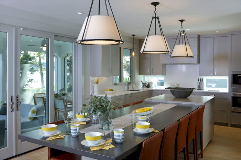 Little Traverse Lake Gray Kitchen