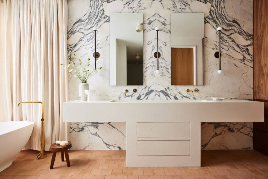 Organic Modern Bathroom Vanity Unique