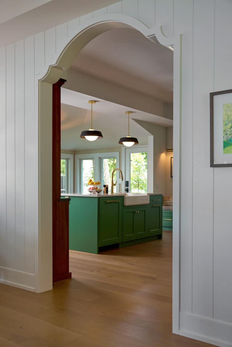 Gun Lake Kitchen Remodel Island